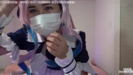 FC2 4584876 Limited [Icup女仆乳头舔] Vtuber Minato A〇A女仆Ver.在处女内射精〜[是]-1