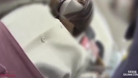 FC2-2438820 【无码x私人拍摄】6处人妻恋人去店里…并在商场多功能洗手间做爱！