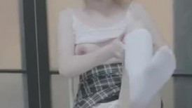 颜值嫩妹【5XSQ】剧情三部《白丝JK自慰，少女诱惑计划，圣诞甜蜜约会》-白丝JK自慰