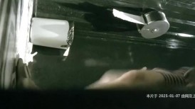 酒吧女厕条纹红裙蓝内裤韵味少妇 红嫩的微毛肥穴喷出一条粗直线