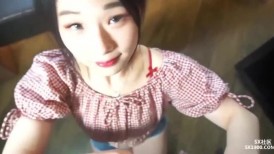 绝美高颜值极品大片 取精快递服务员 我的身体就是存精容器