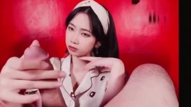 【安女王】测试用指甲刺激龟头，会不会射精，指甲插马眼，第一人称视角撸管v (1)