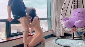 【唯美性爱】 纯爱情侣「5XSQ」OF日常性爱私拍 绝美白皙酮体被干到发抖，发出酥软嗲的呻吟声【第一弹】 (2)