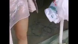 户外全裸佩戴道具行走啪啪 (2)