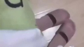 【网红重磅泄密】抖音38万粉，好身材气质女神【行简】重金定制，三点全露，白丝高跟，阴毛多奶子挺 (1)