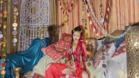 顶级露脸反差女神！5XSQ爆火，极品福利姬【钛合金】大尺度私拍视图，波斯异域风情，骚丁勒逼呼之欲出，超诱人