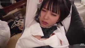 [无码破解]REAL-896 异物插入 - 女学生的阴道被塞得满满的，垃圾桶里的东西一个接一个地塞进她的身体里，她就无法放松 - Maika Hizumi
