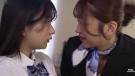 [无码破解]DASS-596 一位苗条的美少女与一位高挑的美少女陷入了同性恋的爱河，她的嘴唇和舌头融化在一起，北冈花梨木下喜麻里