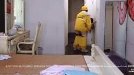 真实Q奸 脱裤就搞 拔屌就跑 这个外卖哥哥也是人才001