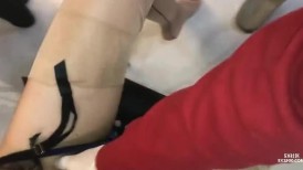 ⚫️【云盘高质露脸泄密】，美院拜金，高颜值小姐姐，沦为富家少爷性宠，户外野战，黑丝啪啪，商场换衣间性爱