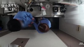 [无码破解]ABF-221 川合明日奈被一家满是男人的清洁公司抛弃了。