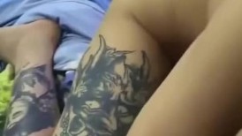 邢台任县邯郸魏县双瓜齐发！任县装修瓜！魏县社会纹身姐身材很好 纹身也很漂亮！002_(new)