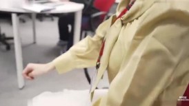 [无码破解]SDJS-309 宣传部松永朱里第二次AV出演 近距离观察5天的初次体验！秘密曝光，主观口交，乳液游戏，玩具自慰，3P