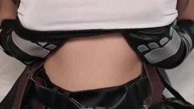 人气反差ASMR女网黄「5XSQ」OF性爱私拍，机能风反差御姐眼镜娘自慰，假屌猛烈抽插白虎粉穴