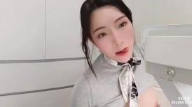 2025新品，OL办公范，新人御姐【5XSQ】下海福利， 高跟灰丝开裆袜，抽插多次喷水_ (2)