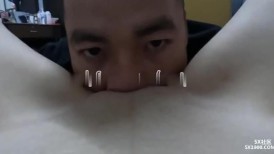 ⚫️【2025年新流】，腹肌硬汉，约炮大神【5XSQ】性爱不断，苗条白皙无毛女被战神肏的欲仙欲死(2V)2